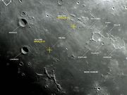 APOLLO 12 & APOLLO 14 Landing Sites.