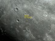 APOLLO 12 Landing Site.