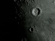 COPERNICUS próximo ao terminadouro ("terminator")..