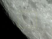 A grande cratera SCHICKARD.