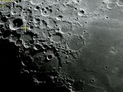 Local de alunissagem da sonda americana SURVEYOR 7.