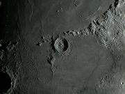 Cratera ERATOSTHENES e cratera fantasma STADIUS.