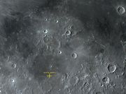 SINUS MEDII - O centro do disco da face visível.