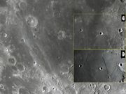 A interessante escarpa Rupes Recta.