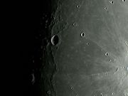 Rima MARIUS e Domos Vulcânicos na região da Cratera MARIUS.