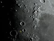 O primeiro objeto feito por humanos que atingiu a Lua.