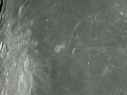 A cratera REINER e a formação REINER GAMMA.