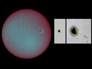 A Mancha Solar (“Sunspot”) AR 2529 (abril de 2016).