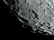 A grande Cratera CLAVIUS em 16/04/‎2016, ‏‎19:57:26 (22:57:26 UT).