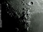 International Observe the Moon Night: Montes CAUCASUS.