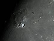 A Cratera ARISTARCHUS e o Vallis SCHRÖTERI em 18/06/2024
